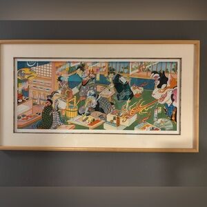 Original work by Moira Hahn UKIYO-E REMIX II / REVENGE OF THE TORI /50